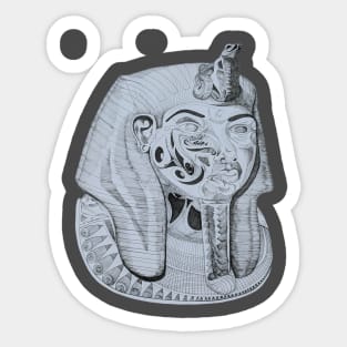 Tutankhamen Mask Sticker